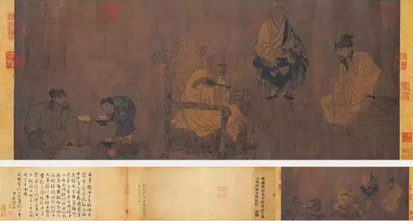 以茶入画，以画释茶