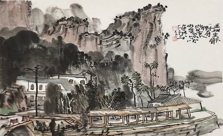 “山东省中国画学会写生作品展”暨《2017山东省中国画学会年鉴》首发式将在山东新闻美术馆举行