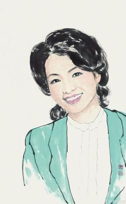 朱军画笔下的董卿、周涛、杨澜、倪萍，原来长这样