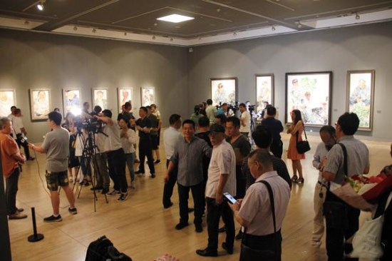 “一点素心——王桂勇油画作品展”亮相中国美术馆