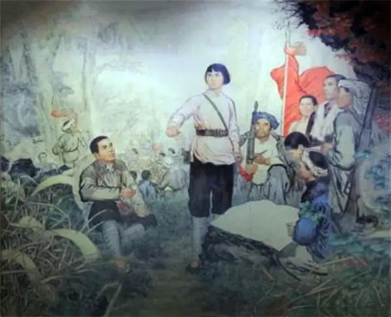 “毛主席的堂妹过继给毛主席家”一说与史实不符