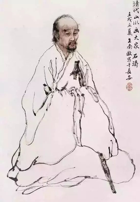 从皇室后裔沦落成一代画僧，他被赞300年间第一人
