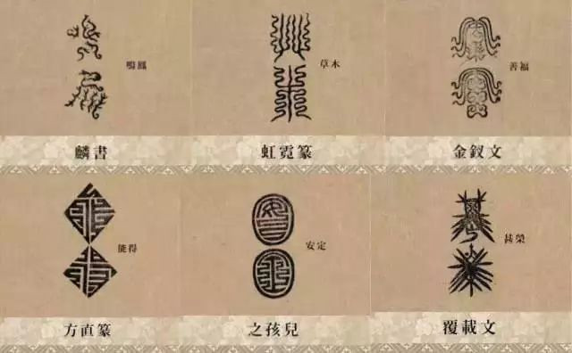 这些古文字你见过吗？