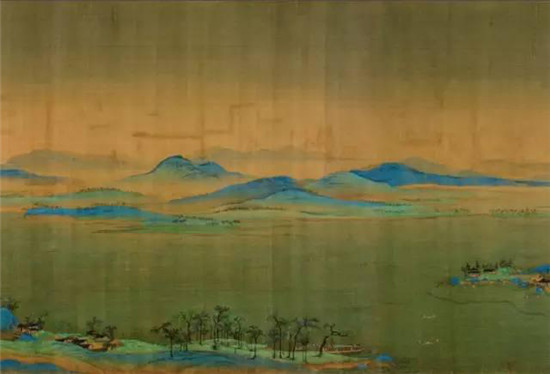 文化解析——中国青绿山水画的鼎峰