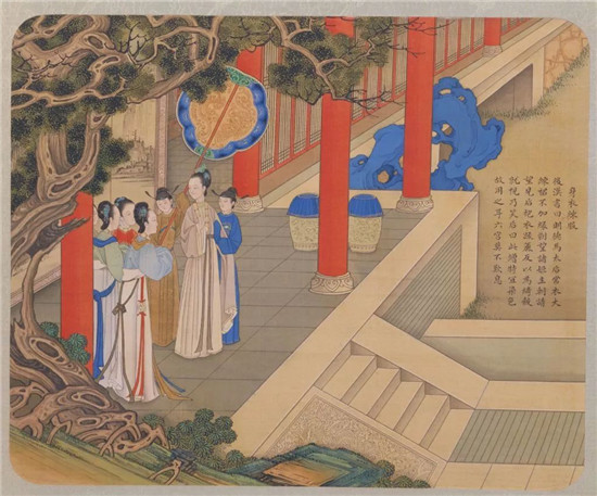 康熙瓷器上的仕女图：如花美眷，似水流年