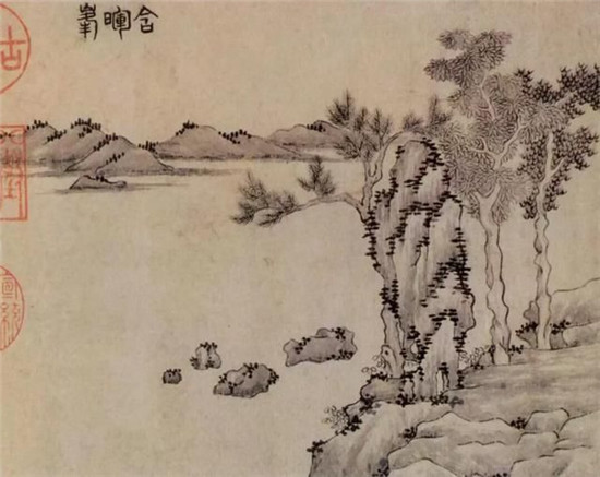 欣赏| 明清山水画作品八件