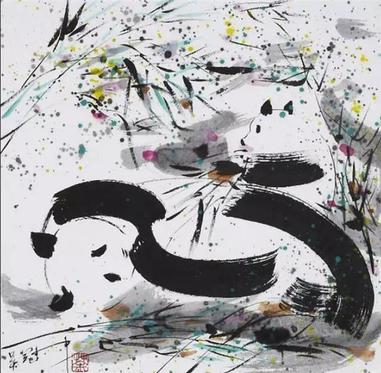 国宝级画家吴作人，刘继卣，吴冠中笔下的国宝熊猫，谁更出彩呢？