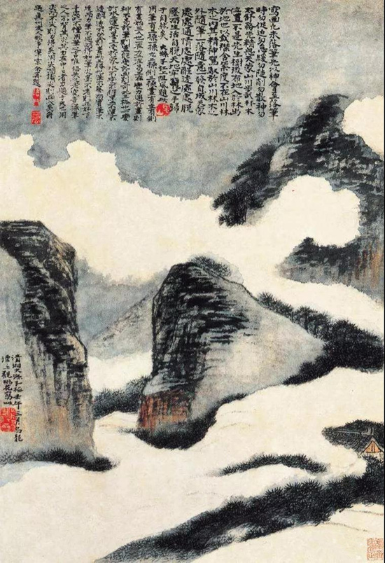 石涛山水画的三大艺术贡献