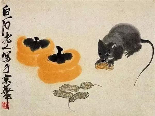 齐白石33幅“柿柿如意”，送给大家！