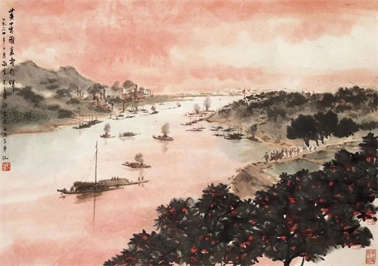 傅抱石：我是这样完成一幅画的！