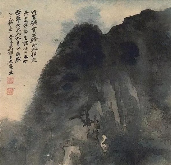 赏画 | 张大千《横贯公路一景》
