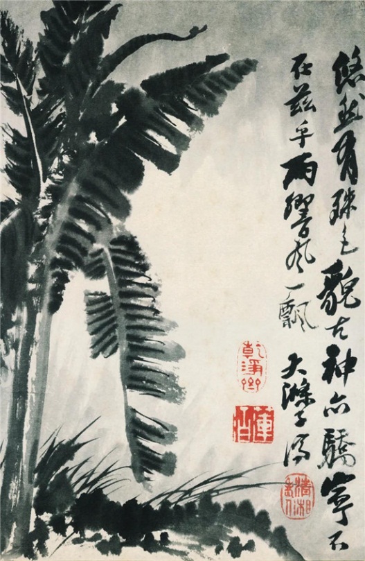 石涛花卉册：花色殊途最有情，宛如绿柳乱啼莺