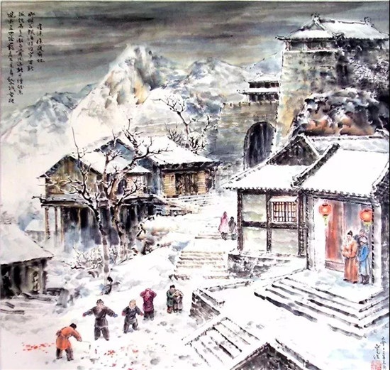 10首古诗配精美国画，惊艳了岁月！