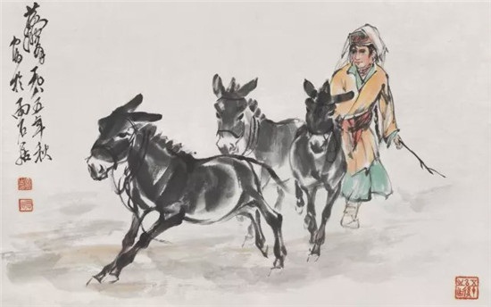 黄胄-人有多高，画就有多高