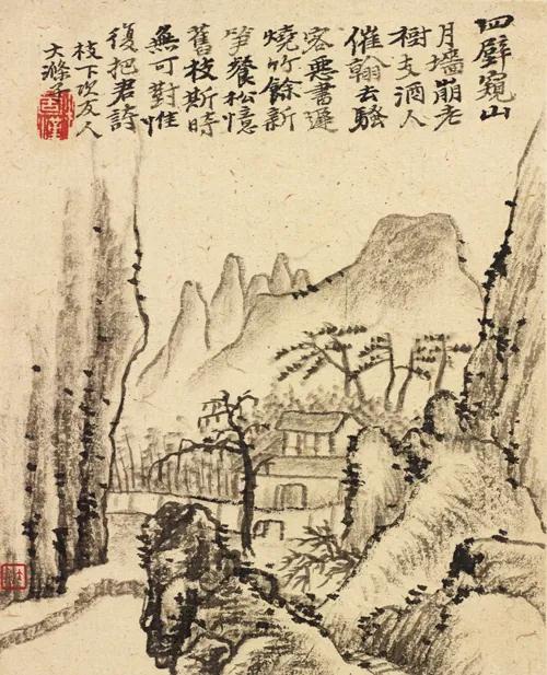 画有灵魂的山水，洒脱率性