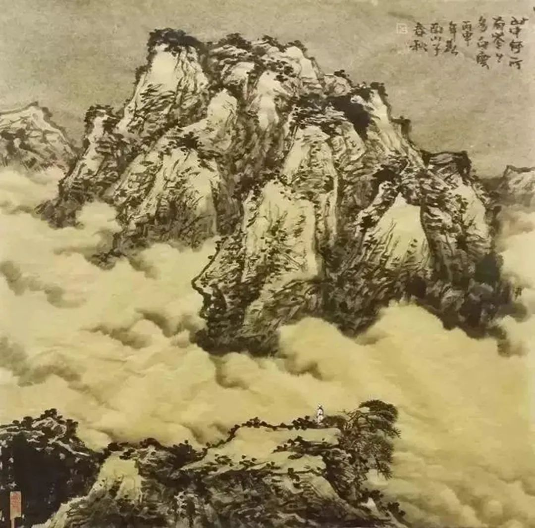 山水画注重底蕴，画中需有精神，什么是山水画的精神？