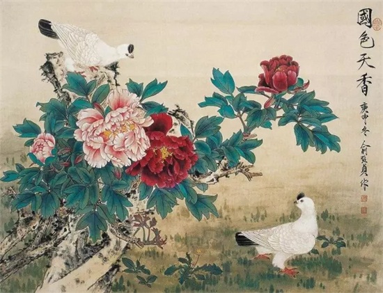 这两口子的工笔画鸟真是绝了！