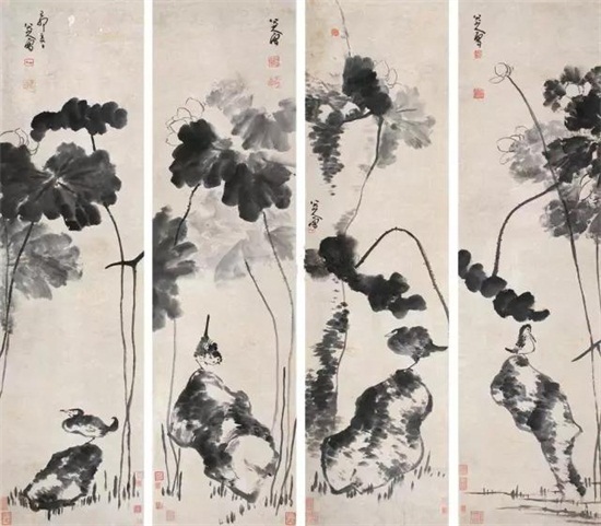 清初画坛“四僧”之一八大山人40幅千万级拍品高清欣赏！