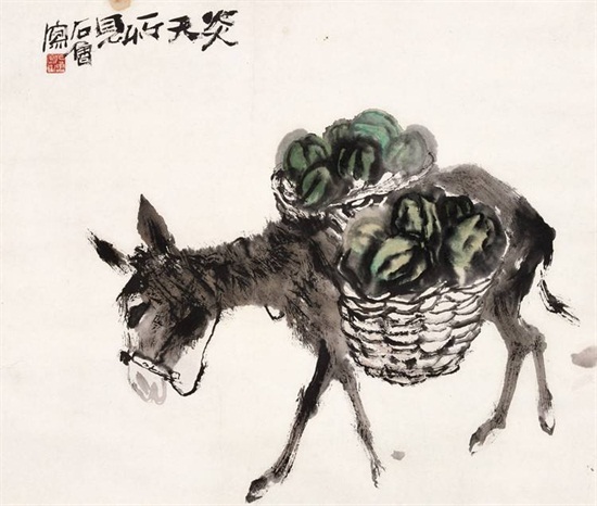 黄土高原上的英雄画家：评石鲁绘画艺术