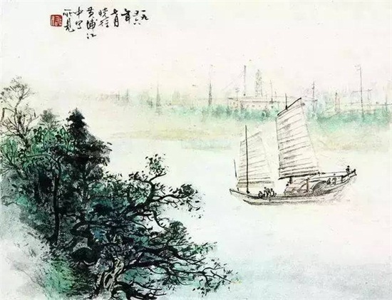 大家黎雄才的山水，尽显“挥写”之趣