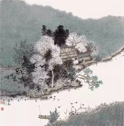 这画，干净爽心！