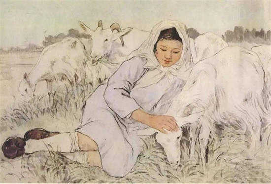 以素描画中国画，他为第一
