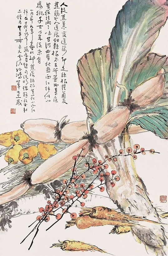 孙雪泥的画，美得不食人间烟火！