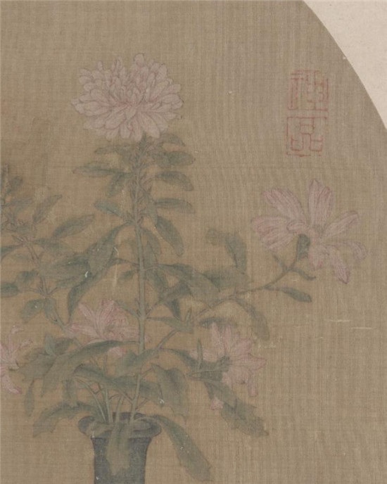 赏画 | 宋 《胆瓶秋卉图》