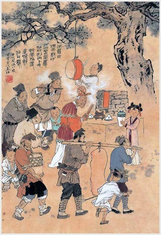 古代春节100图, 大开眼界！珍藏啦！