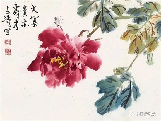 王雪涛国色牡丹20幅，花开倾城！