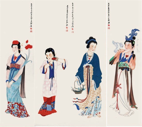 画坛巨匠笔下的美人图，你最钟意哪一家？