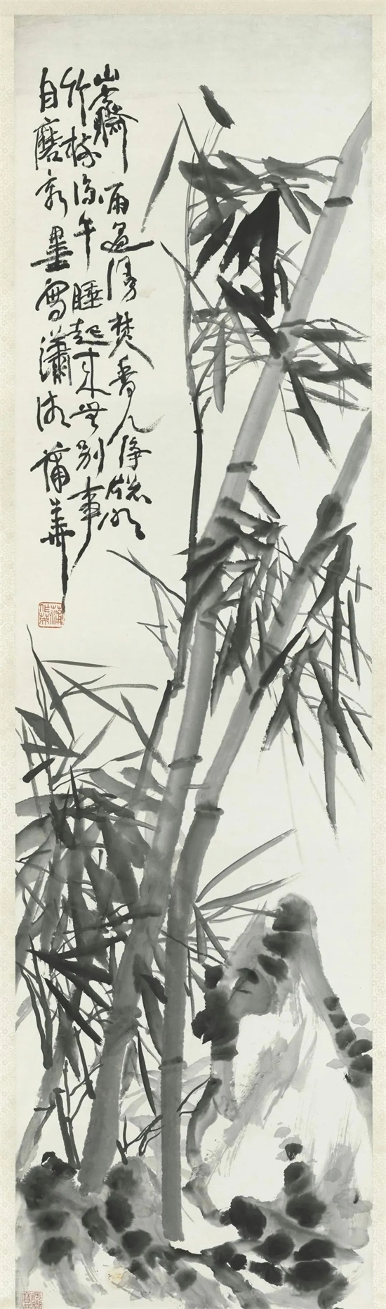蒲华：墨竹十四屏