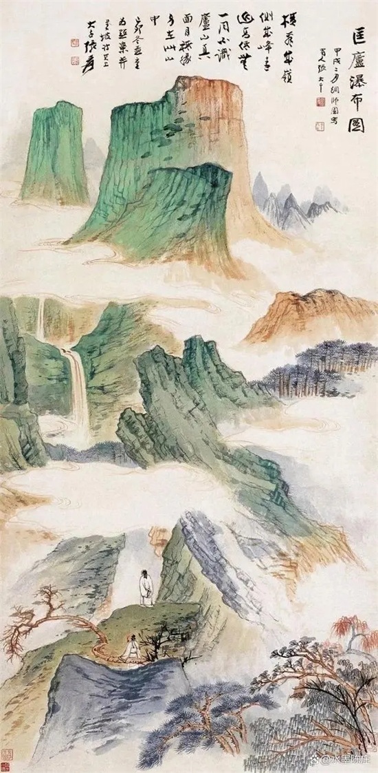 张大千：画是无声的诗，诗是有声的画