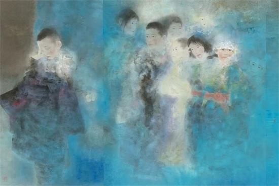 中国工笔画学会人物画艺委会迎春线上展