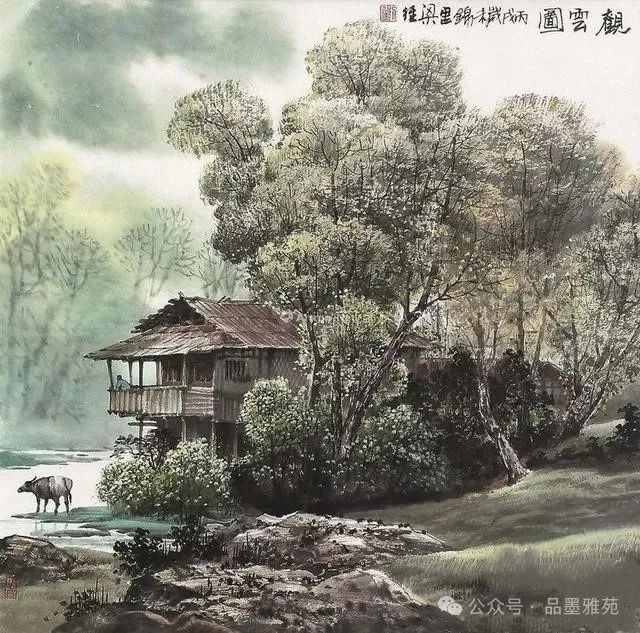 30幅名家山水《观云图》你最喜欢哪一幅？