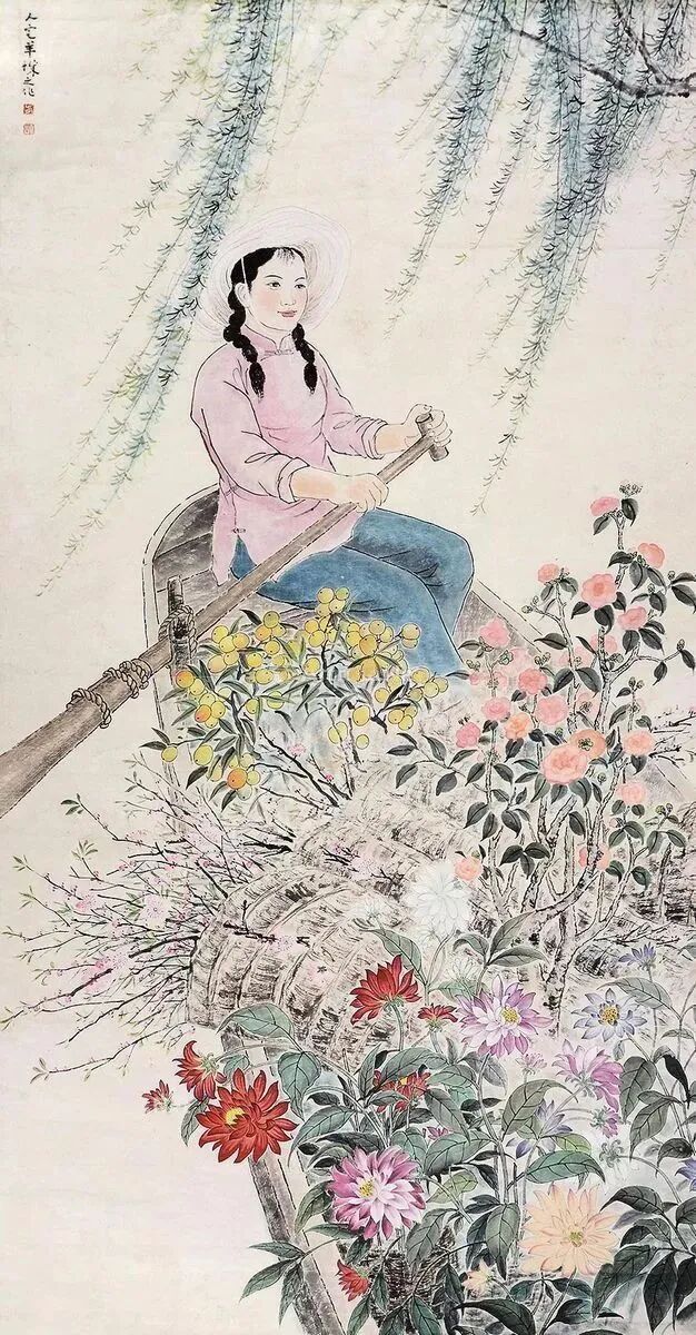 他的画，让人眼前一亮