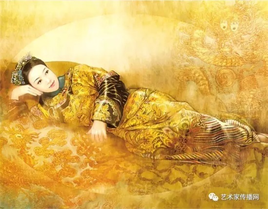 累死在画前的才女