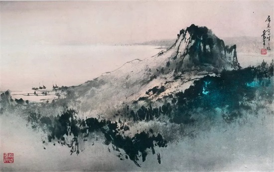 当今台湾画坛第一人，欧豪年多幅作品欣赏