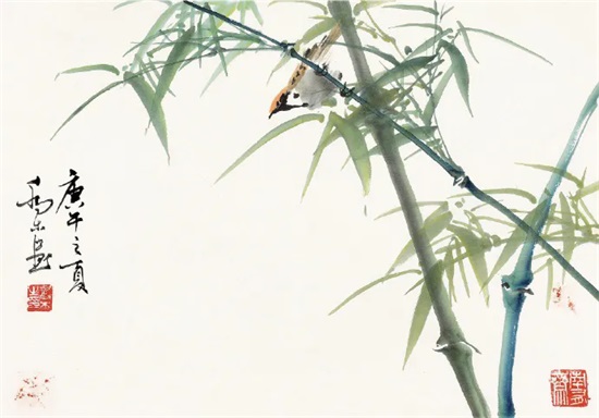 清风翠竹，清心怡神~
