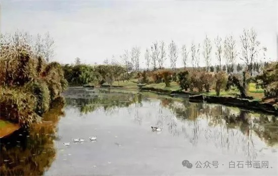 中央美术学院现任院长林茂作品欣赏