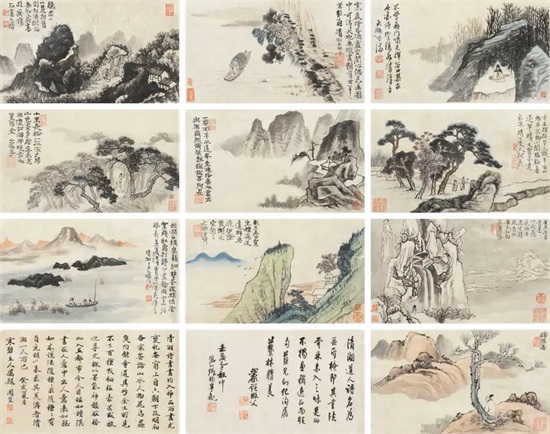 石涛高境界山水画，非一般人所能及