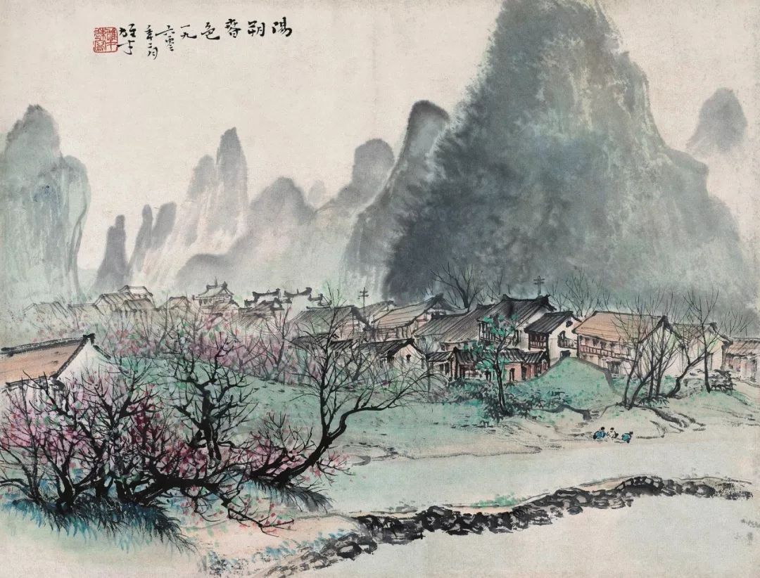 黎雄才写生，意境太美！