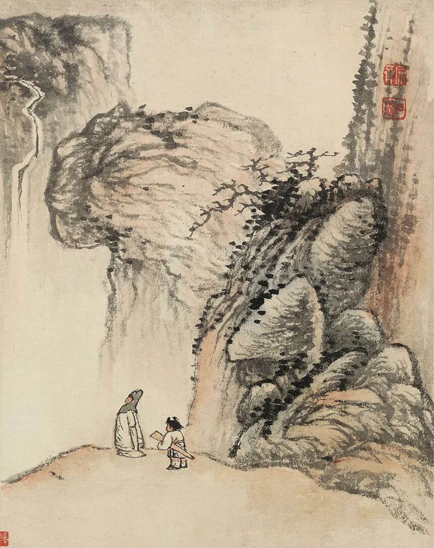 石涛：山水十开