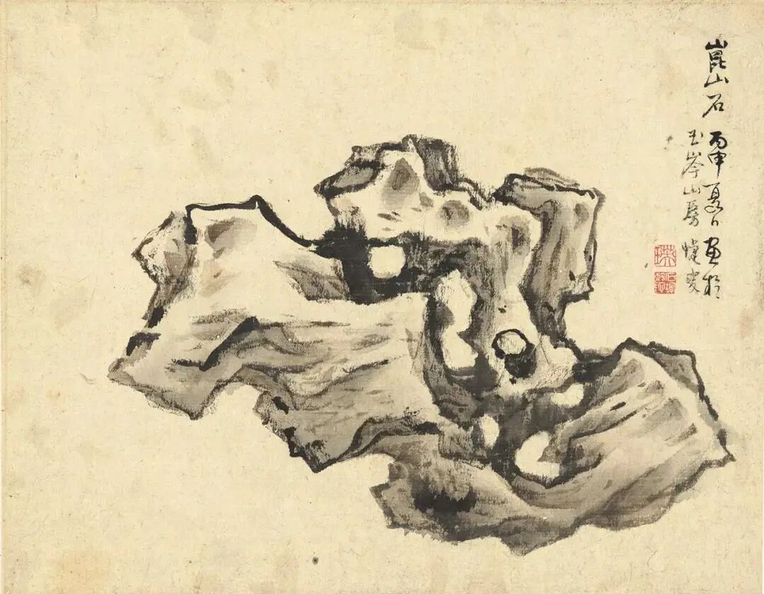蓝瑛：珍石册